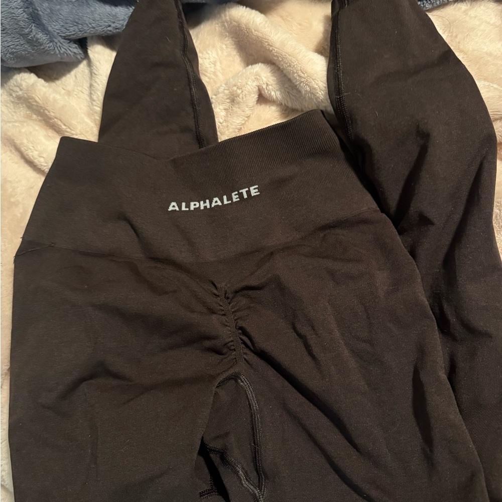 Alphalete amplify leggings chocolate